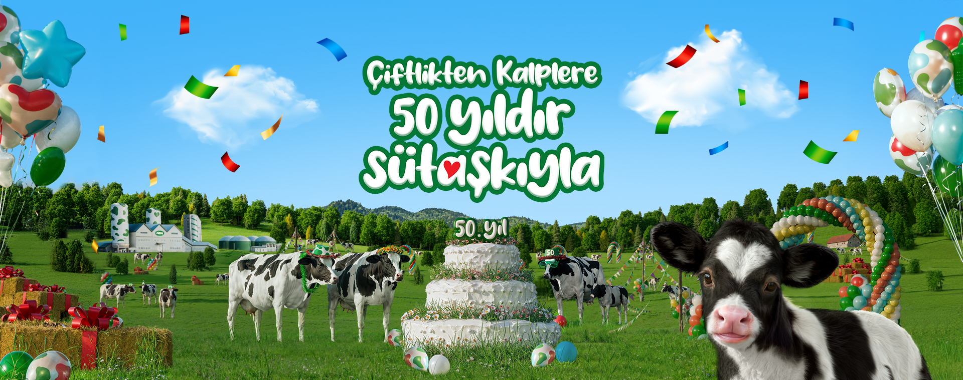 Çiftlikten Kalplere 50 Yıldır Sütaşkıyla